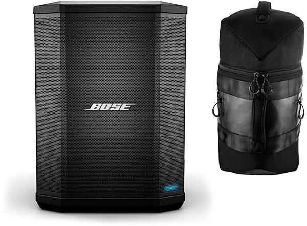 Bose S1 Pro Multi-Position Portable PA System, With Battery and Bose S1 Pro Backpack, bose