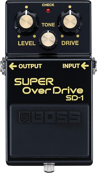 Boss 40th Anniversary Super Overdrive Pedal, New, Action Position Back