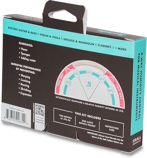 Boveda Humidity Control Starter Kit, Small, Detail Side