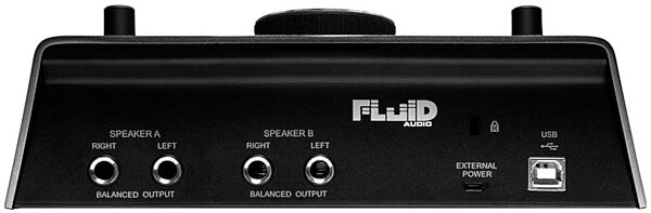 Fluid Audio SRI-2 2X2 USB Audio Interface, Warehouse Resealed, Rear
