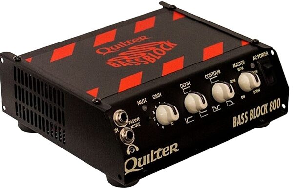 Quilter Bass Block 800 Bass Amplifier Head (800 Watts), New, Angle