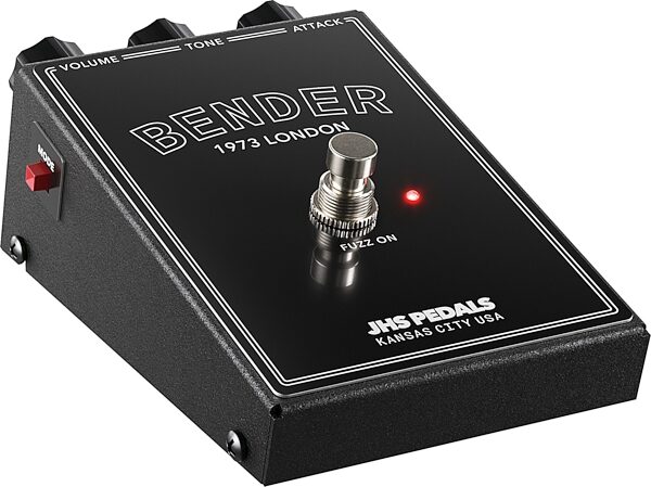 JHS Bender Fuzz Pedal, New, Action Position Back