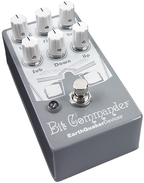 EarthQuaker Devices Bit Commander V2 Octave Synthesizer Pedal, New, Angle 1