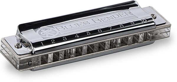 Hohner Blues Bender Harmonica, Key of A, Action Position Side