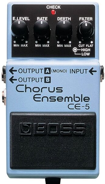 Boss CE-5 Stereo Chorus Ensemble Pedal, New, Main