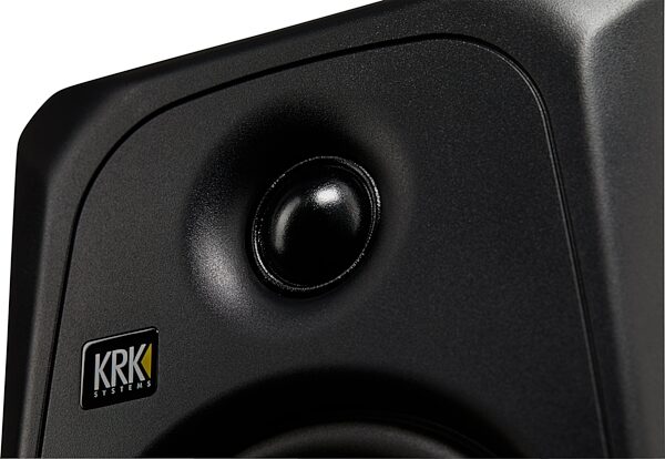KRK Classic 5 Powered Studio Monitor, Single Speaker, Detail Side