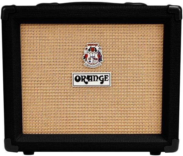 Orange Crush 20RT Guitar Combo Amplifier with Reverb (20 watts, 1x8"), Black, Black