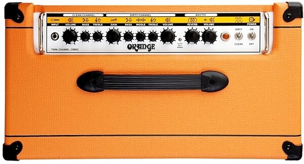 Orange CR60C Crush Guitar Combo Amplifier (1x12"), New, Top