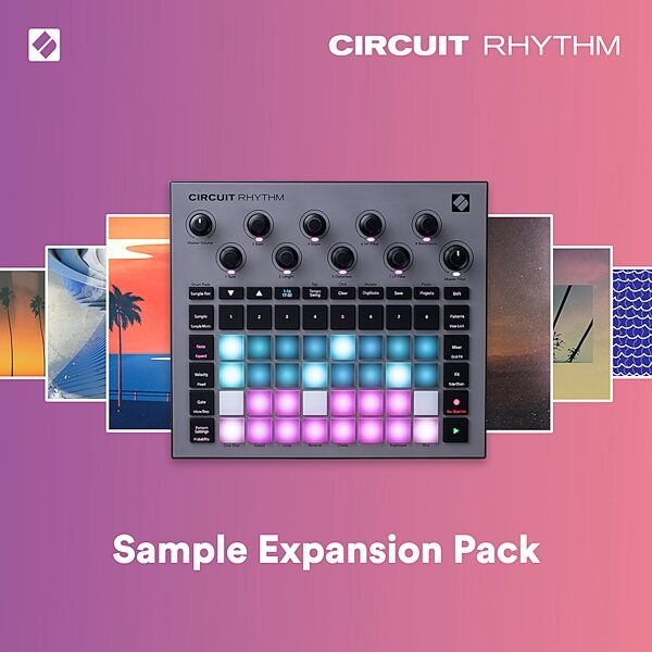 Novation Circuit Rhythm Music Production Workstation, New, Sample Expansion Pack