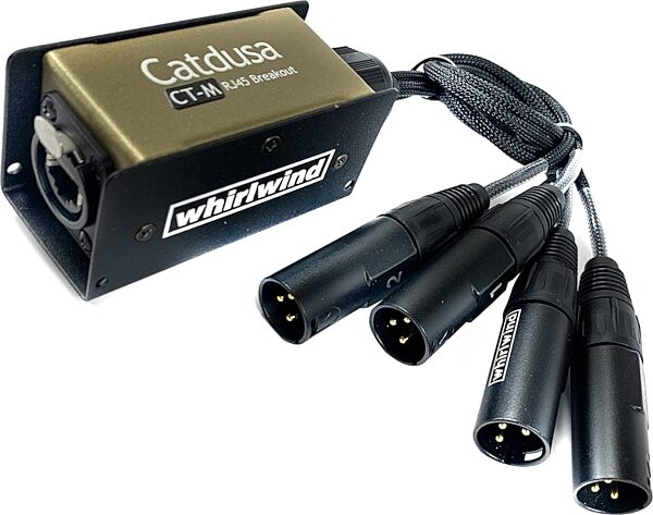 Whirlwind Catdusa CT-M Cat5e Ethercon Audio Snake, New, Main