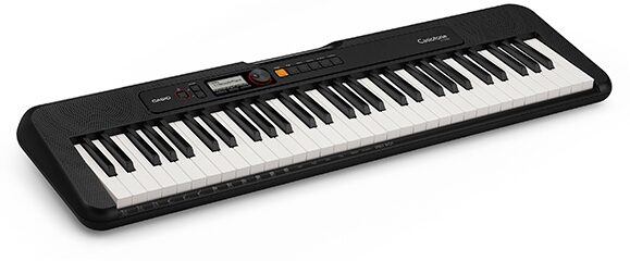 Casio CT-S200 Casiotone Portable Electronic Keyboard with USB, Black, USED, Warehouse Resealed, Action Position Back