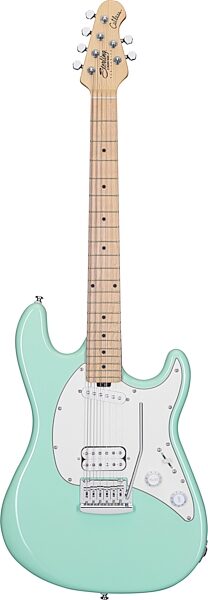 Sterling Cutlass CTSS30HS Electric Guitar, Mint Green, Action Position Back