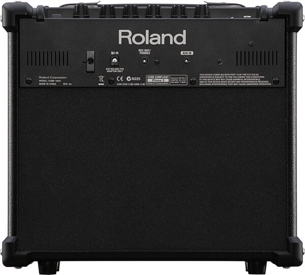 Roland CUBE 10GX Guitar Combo Amplifier, New, Rear