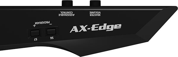 Roland AX-EDGE Keytar Synthesizer, Black, Action Position Front