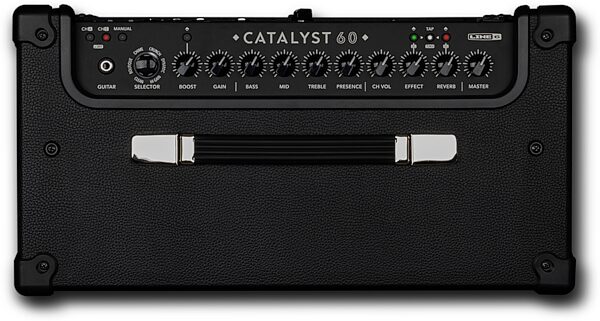 Line 6 Catalyst 60 Guitar Combo Amplifier (60 Watts, 1x12"), New, Action Position Back