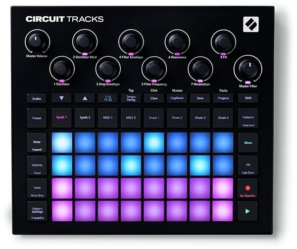 Novation Circuit Tracks Music Production Workstation, New, ve