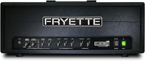 Fryette Deliverance D120 Series II Guitar Amplifier Head (120 Watts), New, Detail Front