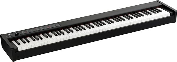 Korg D1 Digital Stage Piano, 88-Key, Black, Angle