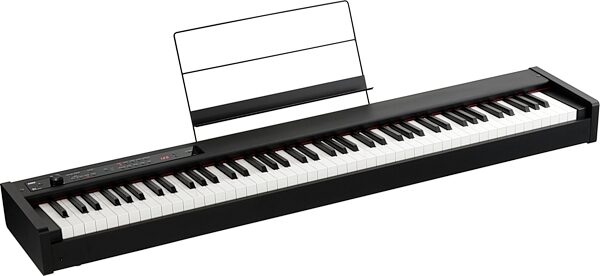 Korg D1 Digital Stage Piano, 88-Key, Black, Angle 2