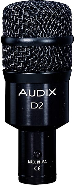 Audix D2 Dynamic Hypercardioid Instrument Microphone, New, Main