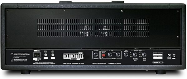 Fryette Deliverance D60 Series II Guitar Amplifier Head (60 Watts), New, Detail Back