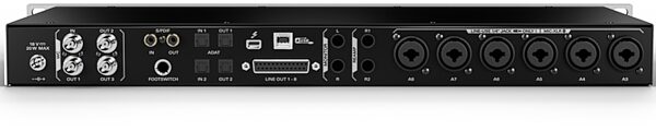 Antelope Audio Discrete 8 Synergy Core USB/Thunderbolt 2 Audio Interface, New, Rear