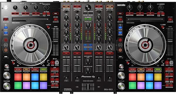 Pioneer DJ DDJ-SX3 Professional DJ Controller, Action Position Back