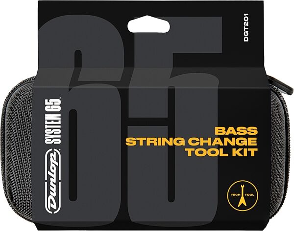 Dunlop DGT201 Bass String Change Tool Kit, New, Action Position Back
