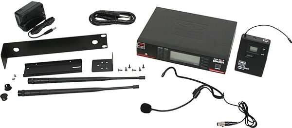 Galaxy Audio DHXR/77HS Wireless Headset Microphone System, Band D (584-607 MHz), View