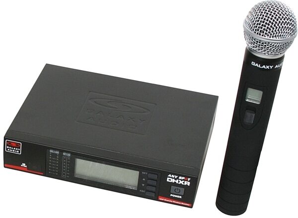 Galaxy Audio DHXR/HH65SC Handheld Microphone Wireless System, Band D 584-607 MHz, Main
