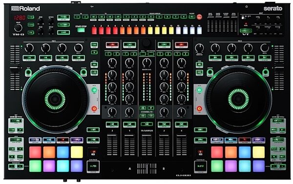 Roland DJ-808 Professional DJ Controller, Front