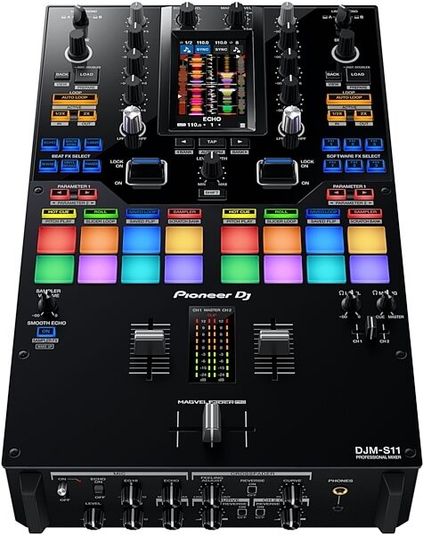 Pioneer DJ DJM-S11 Professional DJ Mixer, Scratch and Dent, View