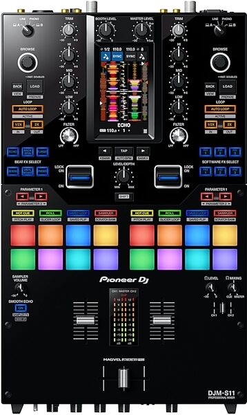 Pioneer DJ DJM-S11 Professional DJ Mixer, Scratch and Dent, Main