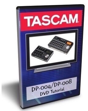 TASCAM DP-004 and DP-008 Tutorial DVD, New, Main