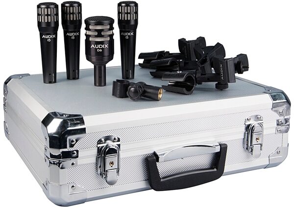 Audix DP4 Drum Microphone Kit, New, Main