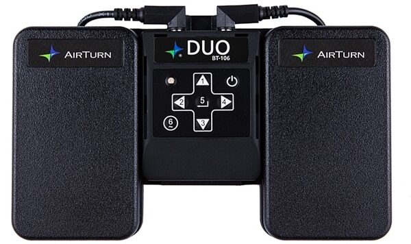 AirTurn DUO 200 Dual Wireless Pedal Controller, New, Main
