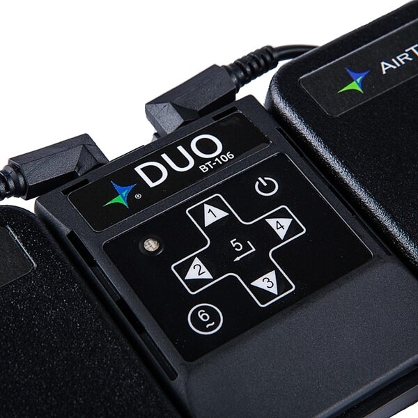AirTurn DUO 200 Dual Wireless Pedal Controller, New, View