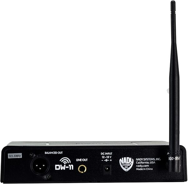 Nady DW-11 Single Transmitter Digital Wireless Headset System, Channel D-12, Action Position Back