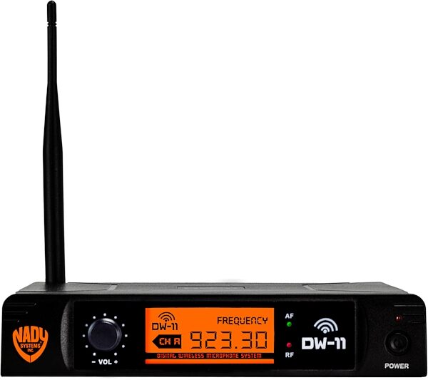 Nady DW-11 Single Transmitter Digital Wireless Lavalier System, Channel D-11, Blemished, Action Position Back