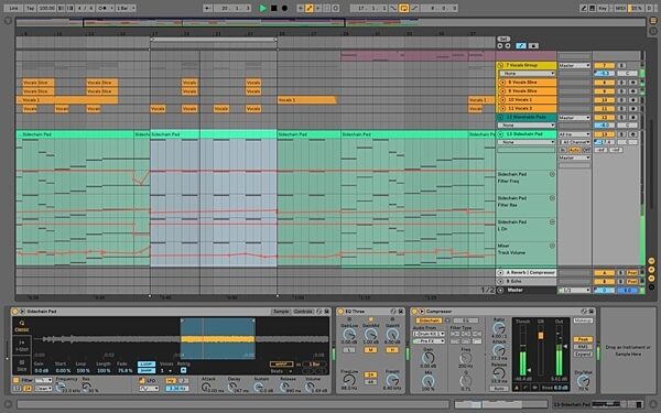 Ableton Live 10 Intro Music Production Software, ve
