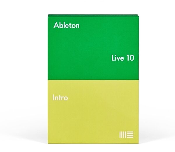 Ableton Live 10 Intro Music Production Software, ve