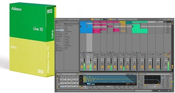 Ableton Live 10 Intro Music Production Software, Main