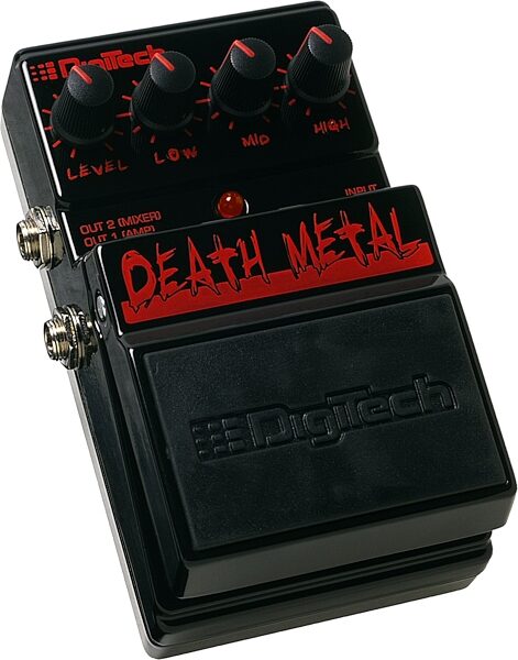 DigiTech Death Metal Distortion Pedal, Angle View