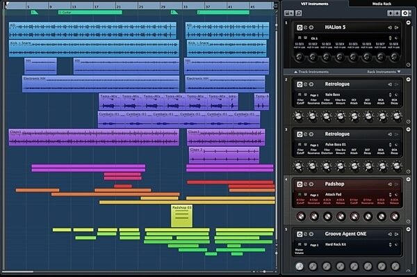 Steinberg Cubase Pro 8 Music Production Software, Screenshot 1
