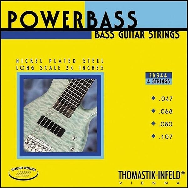 Thomastik-Infeld EB344 Powerbass Electric Bass Strings, New, Main