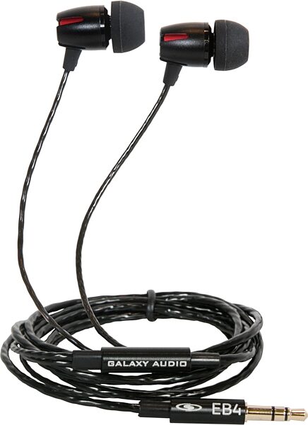 Galaxy Audio AS-1100-4 Selectable-Frequency Wireless In-Ear Monitor Band Pack, Band D (584-607 MHz), EB4 Earbuds Included