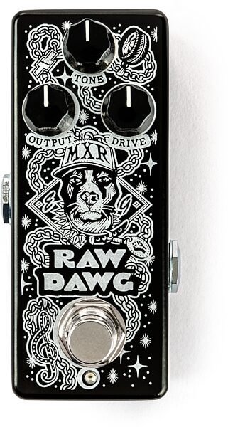 MXR Eric Gales Raw Dawg Overdrive Pedal, New, Action Position Back