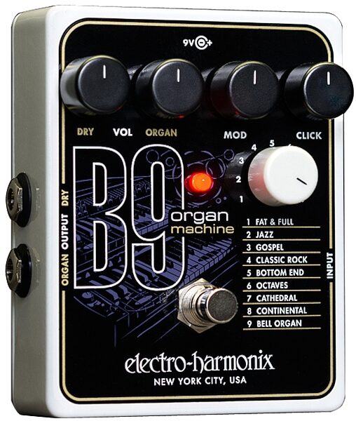 Electro-Harmonix B9 Organ Machine Pedal, New, Main