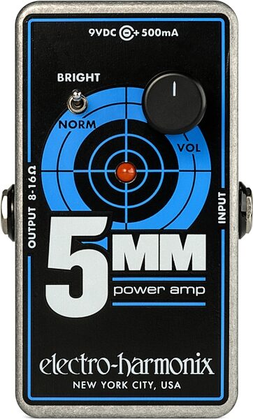 Electro-Harmonix 5MM Power Amp Pedal, New, Action Position Back