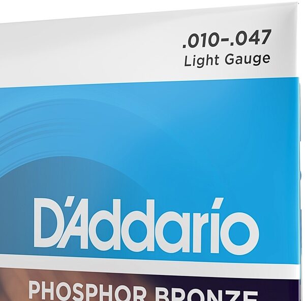D'Addario EJ38 12-String Phosphor Bronze Acoustic Guitar Strings (Light, 10-47), New, view